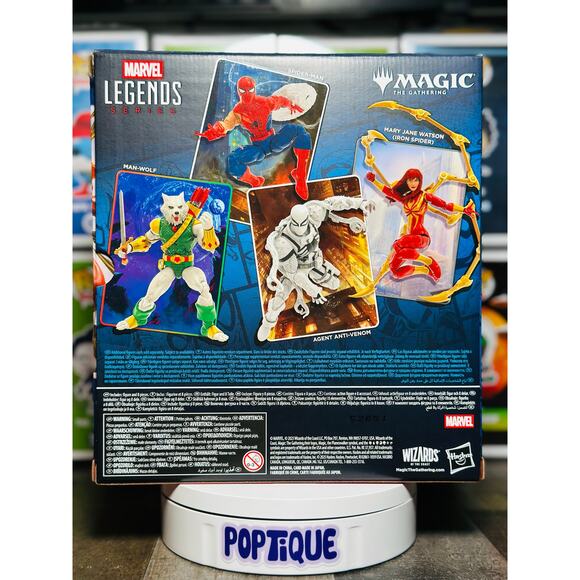 Spider-Man Marvel Legends MTG Mary Jane Watson (Iron Spider) Figure and Card - Picture 2 of 6